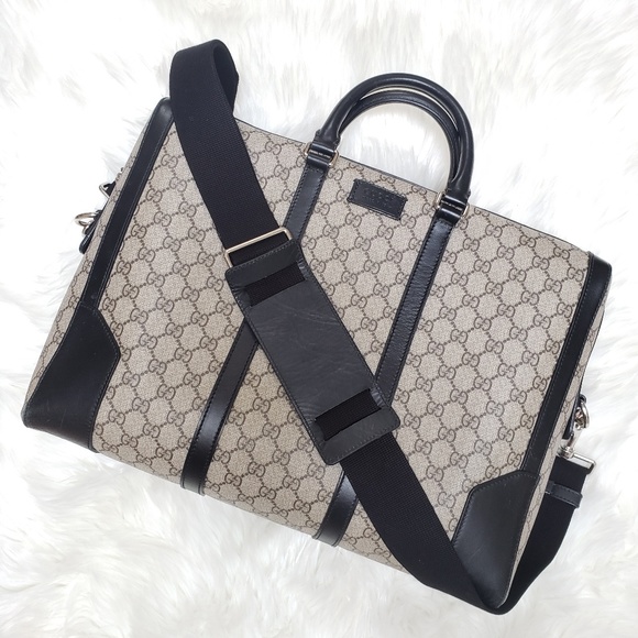 Gucci Other - Gucci Supreme Laptop Travel Briefcase Messenger